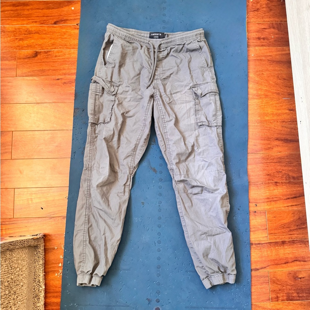 Youth Girl’s Gray Cargo Pants